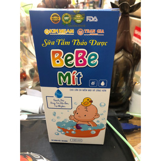 Sữa tắm thảo dược bebe mít