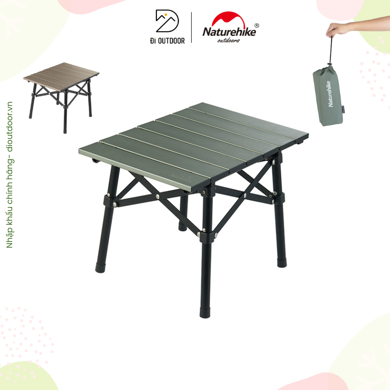 Bàn Nhôm Mini Naturehike CNH22JU050 Bàn Dã Ngoại Gấp Gọn