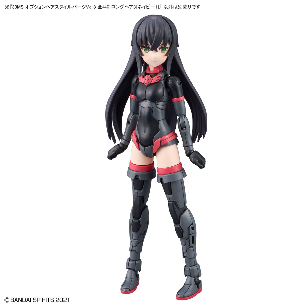 Mô hình phụ kiện Bandai 30MS Option Hair Style Parts Vol.8