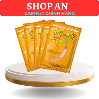Túi 20 Miếng Dán Cao Hồng Sâm Trị Đau Nhức Hàn Quốc