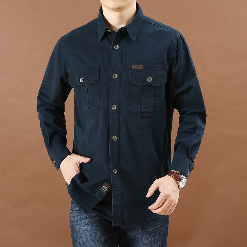 Áo Sơ Mi Jean Nam Dài Tay 💖Freeship💖 Thời Trang Mixupshop Chất Vải Cao Cấp Dành Cho Phái Mạnh