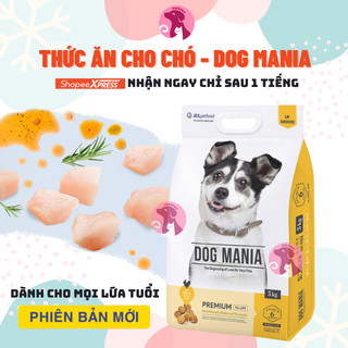 🧧[SALE LỚN]🧧 [5kg] THỨC ĂN HẠT CHO CHÓ DOG MANIA (HÀN QUỐC) ( thức ăn khô,thức ăn hạt, cám chó)