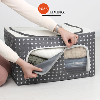 Thùng đựng đồ size lớn 88 L vải không thấm nước có khoá kéo Posa