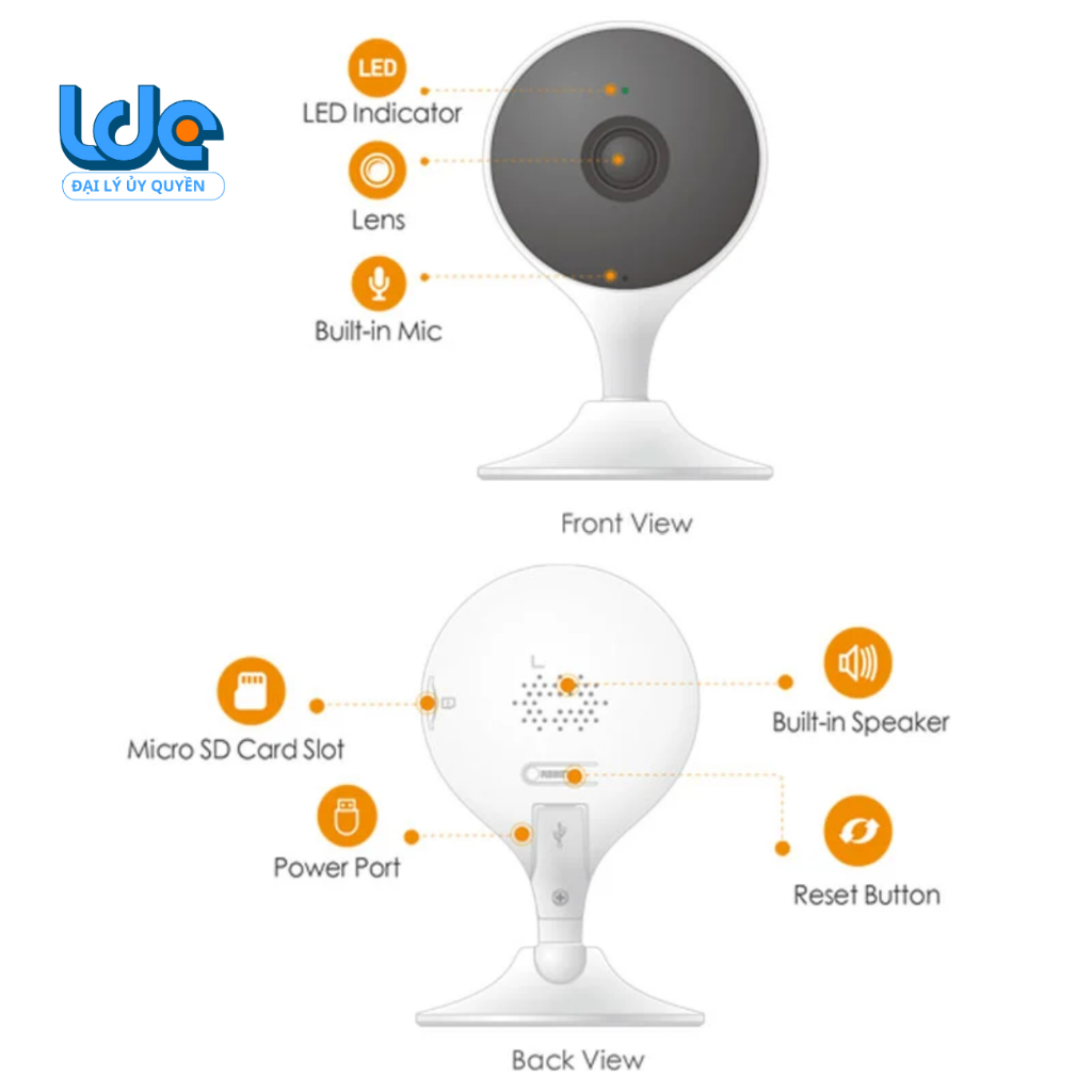 Combo 10 chiếc Camera C22EP Imou chính hãng DSS