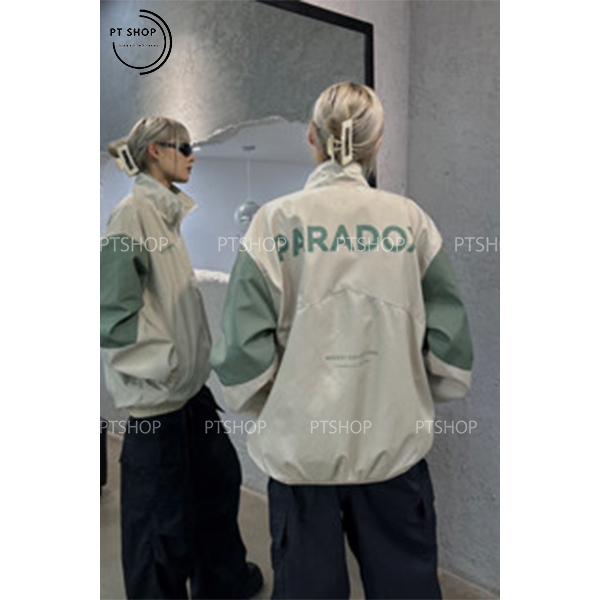 Áo khoác dù, áo khoác gió Paradox - Jolly Jacket phong cách Hàn Quốc dày dặn trẻ trung hót trend