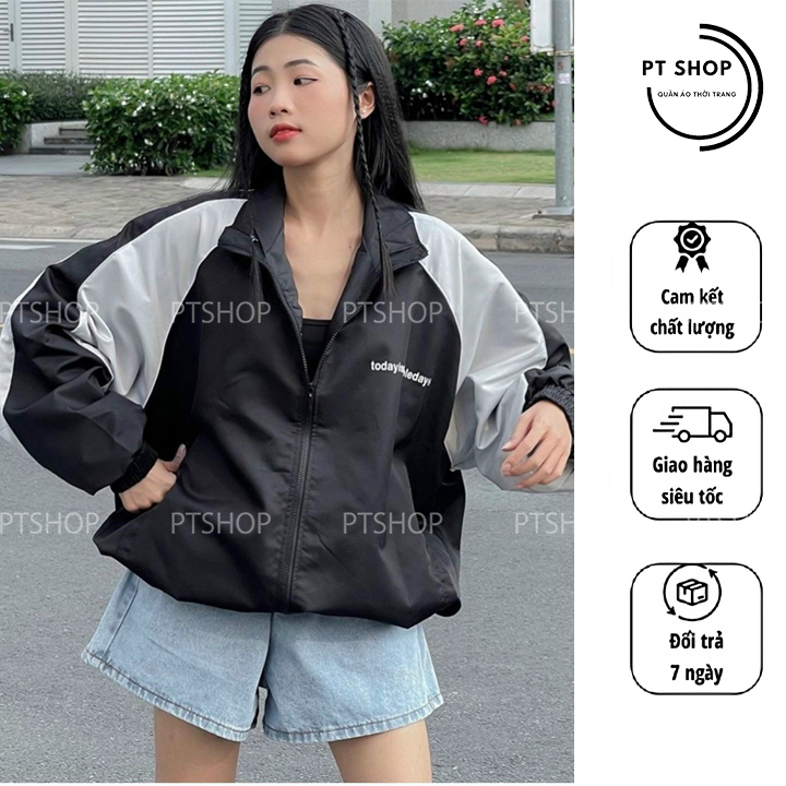 Áo khoác  gió unisex nam nữ Todayis Dumble ulzzang Jacket