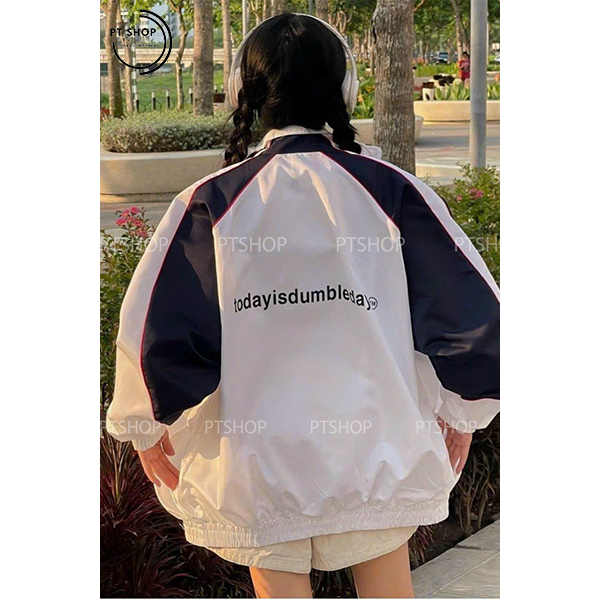 Áo khoác  gió unisex nam nữ Todayis Dumble ulzzang Jacket