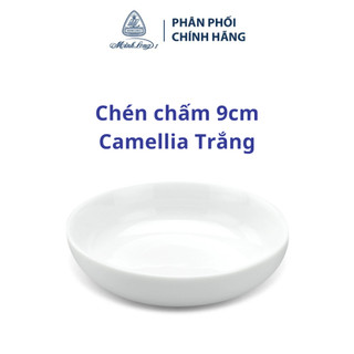 Bộ 5 Chén chấm Minh Long 9 cm Camellia Trắng - Gốm sứ cao cấp Minh Long I