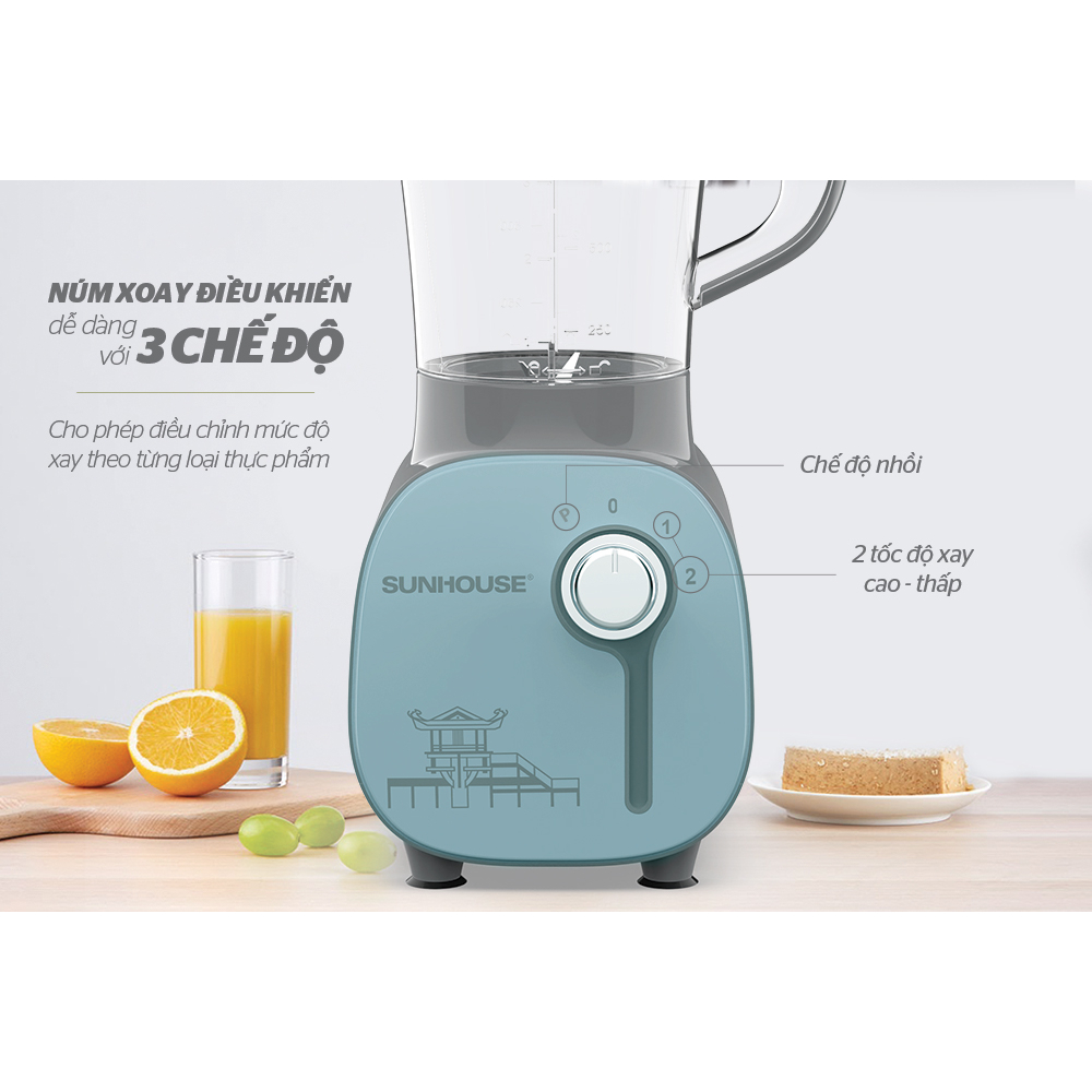 MÁY XAY SINH TỐ ĐA NĂNG SUNHOUSE SHD5312G