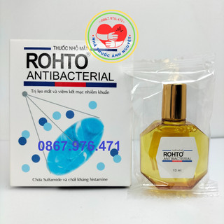 Nhỏ mắt rohto antibacterial 13ml