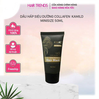 Kem ủ tóc KAMI-Dầu hấp tóc Collagen siêu dưỡng phục hồi tóc hư tổn hương nước hoa chính hãng tuýp 50ml