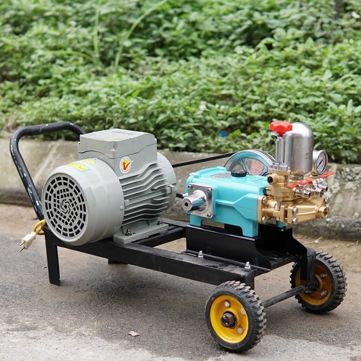 Máy Rửa Xe Dây Đai 3Hp Jingde JD 525 Pitton Sứ - Bảo Hành 12 Tháng - Lỗi 1 Đổi 1