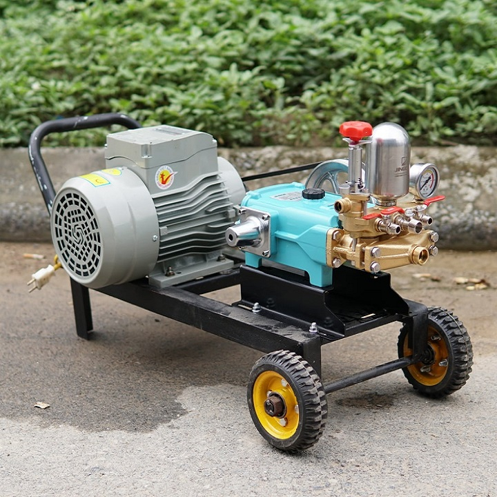 Máy Rửa Xe Dây Đai 3Hp Jingde JD 525 Pitton Sứ - Bảo Hành 12 Tháng - Lỗi 1 Đổi 1