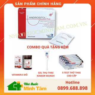 BỔ TlNH TRÙNG Andrositol Plus [CHÍNH HÃNG] - Tăng số lượng, chất lượng, giảm dị dạng