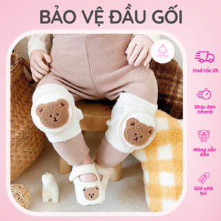 MẪU MỚI Băng Bọc BẢO VỆ ĐẦU GỐI Cho Bé Tập Bò Tập Đi Tự Do Vận Động Chống