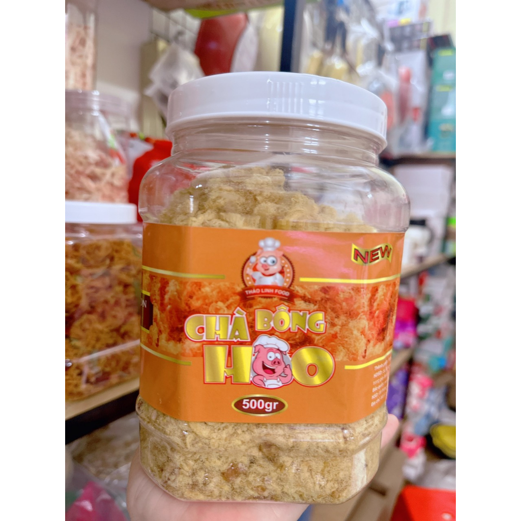 Chà bông heo xù loại 1, sợi to, dai ăn rất ngon