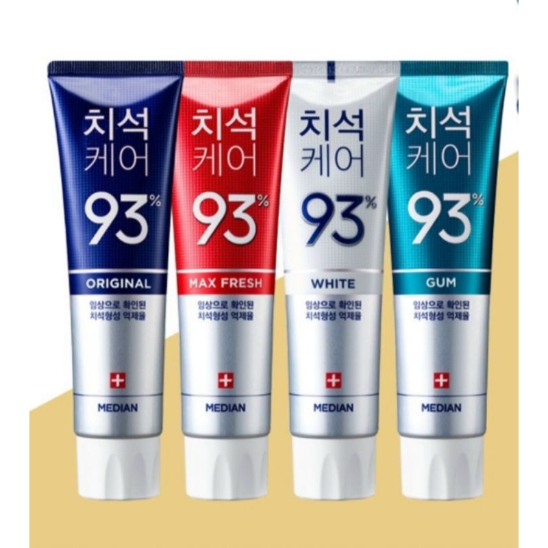 Kem đánh răng 93 Median Tartar Protection And Fresh Breath Toothpaste hàn quốc 120gr