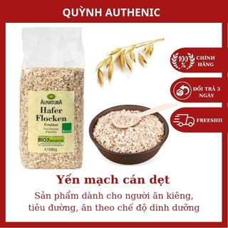 Yến Mạch Giảm Cân Đức Hafer Flocken 500g Date Mới