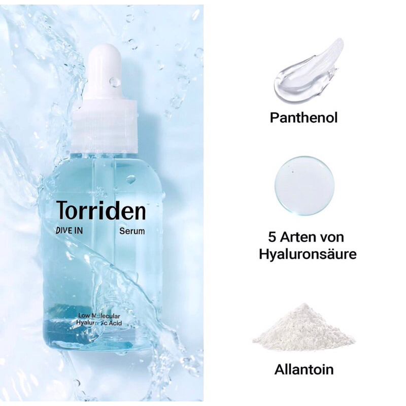 Serum cấp nước Torriden Dive in serum 50ml