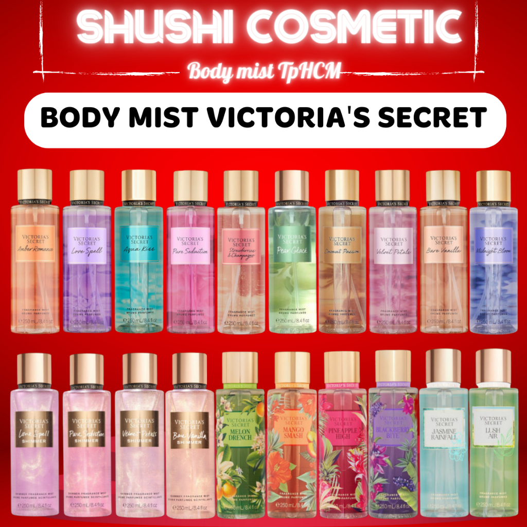 Xịt Thơm Nước Hoa Toàn Thân Victoria’s Secret 250ml bodymist.tphcm