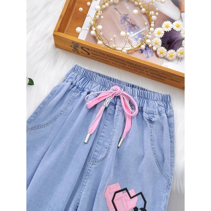 Quần JEAN bé gái mẫu mới 2023 - Size cho bé từ 18kg - 55kg Thời Trang Trẻ Em Cao Cấp