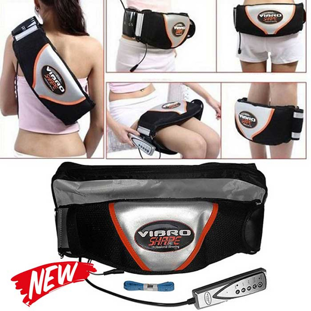 Đai Massage Giảm Mỡ Bụng - Máy Rung NÓNG Giảm Mỡ Toàn Thân Hiệu Quả | Bảo Hành 12 Tháng