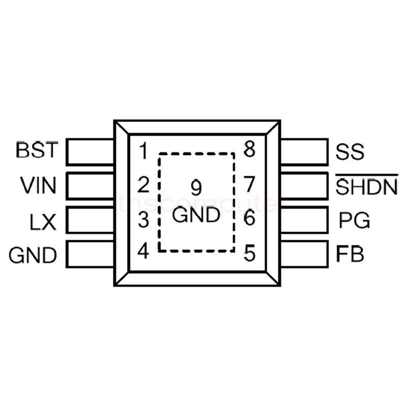 2 IC chip quản lý nguồn FR9889 9889 SOP-8