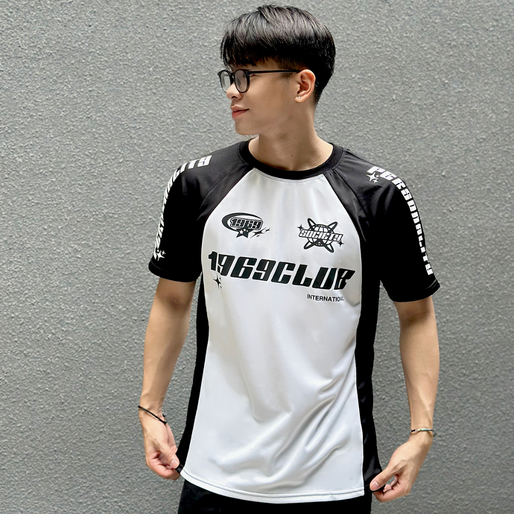 Áo Thun Nam Nữ Raglan 1969STUDIO Basic Form Rộng Tay Lỡ Unisex BST 1969Club