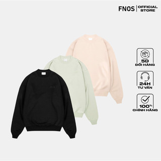 Áo Sweater Unisex FNOS SWEATER SW Nỉ Chân Cua - Local Brand Chính Hãng
