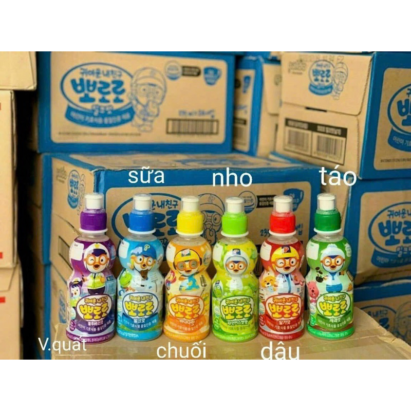 Nước Trái Cây Potoro Vị Trái Cây date mới