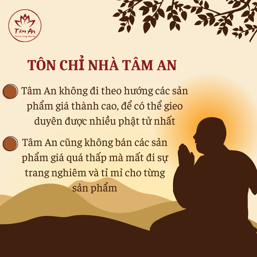 Sổ Tay Chép Chú Đại Bi - Tâm An. Tặng kèm 2 bút và vòng tràng 108 hạt cầu bình an.