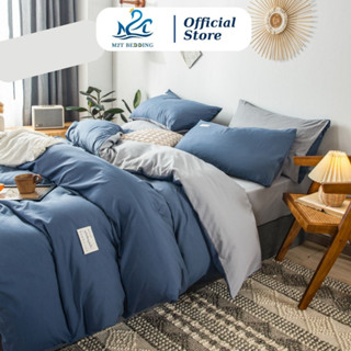 [TẶNG VỎ GỐI ÔM] Bộ vỏ chăn ga gối Cotton Tici M2T BEDDING gồm vỏ chăn, ga giường và 2 vỏ gối nằm