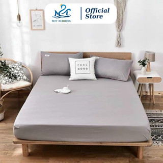 [TẶNG VỎ GỐI ÔM] Bộ ga giường và 2 vỏ gối nằm Cotton Tici M2T BEDDING - Ga giường bo chun theo yêu cầu