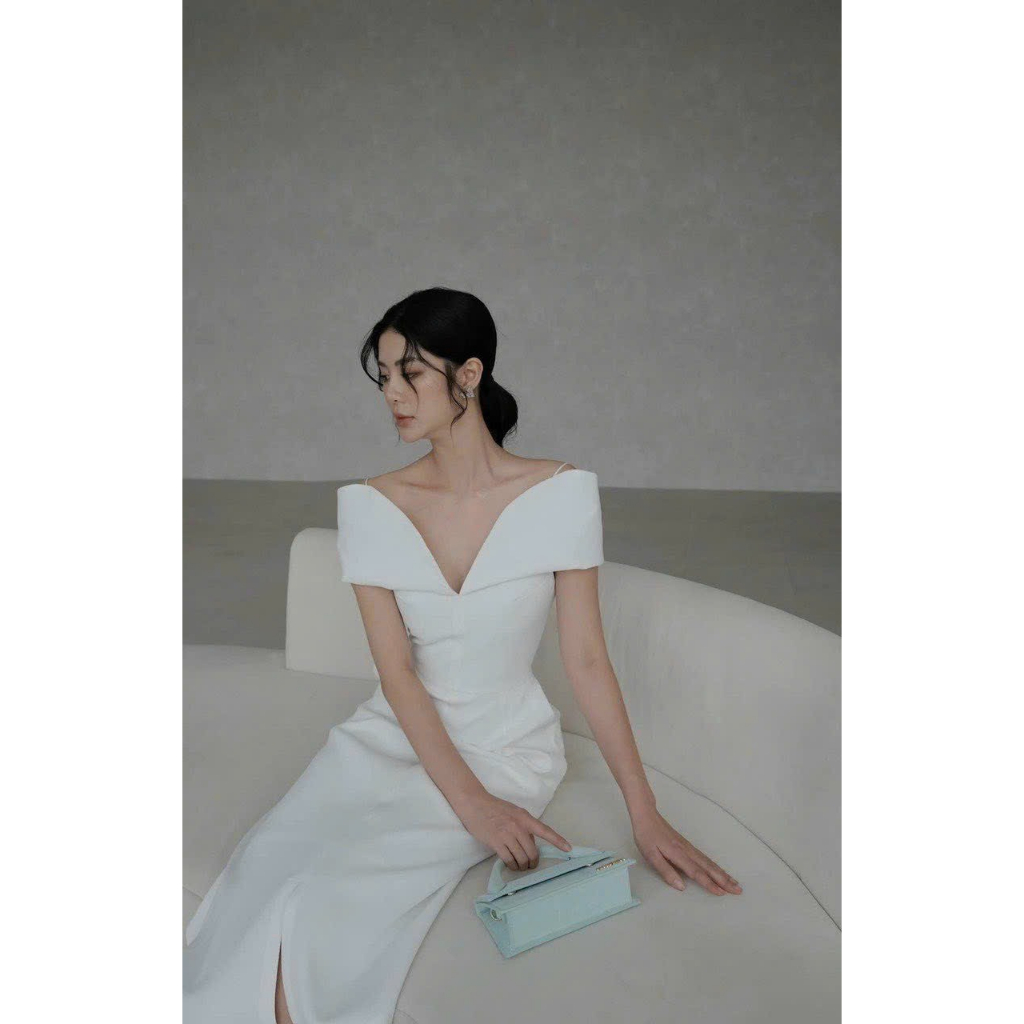 Đầm xoè thiết kế cao cấp sang trọng - CAT BOUTIQUE - DX223