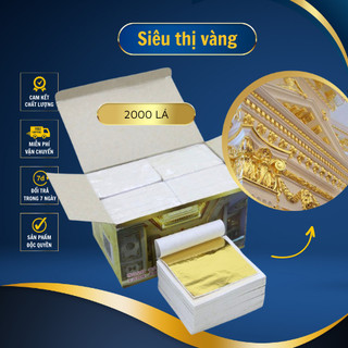 COMBO 2000 LÁ VÀNG ĐẾ VƯƠNG CHUYÊN DÁT VÀNG ĐỒ THỜ, TƯỢNG PHẬT, ĐỒ THỦ CÔNG MỸ NGHỆ SIÊU ĐẸP