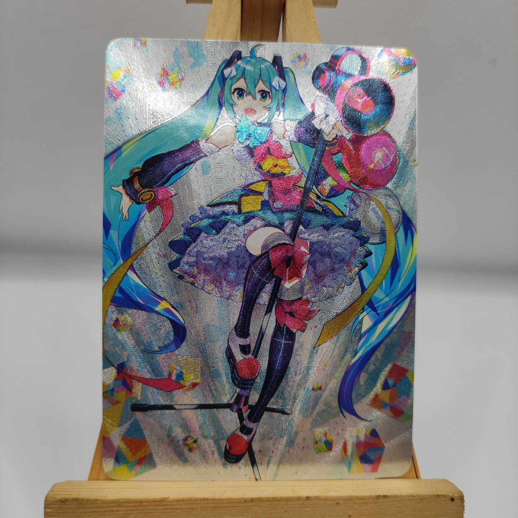 Thẻ Bo Góc Anime Hình Nhân Vật HATSUNE MIKU Chất Lượng Cao
