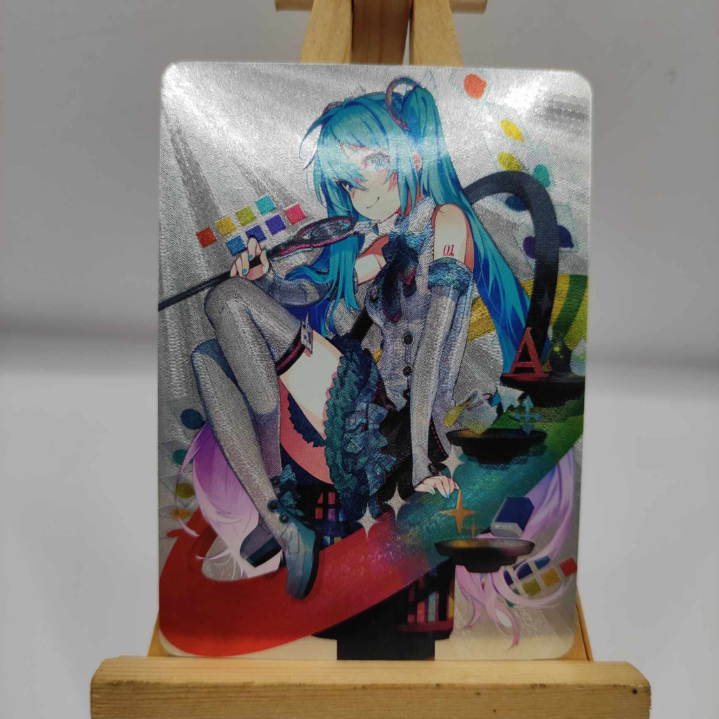 Thẻ Bo Góc Anime Hình Nhân Vật HATSUNE MIKU Chất Lượng Cao