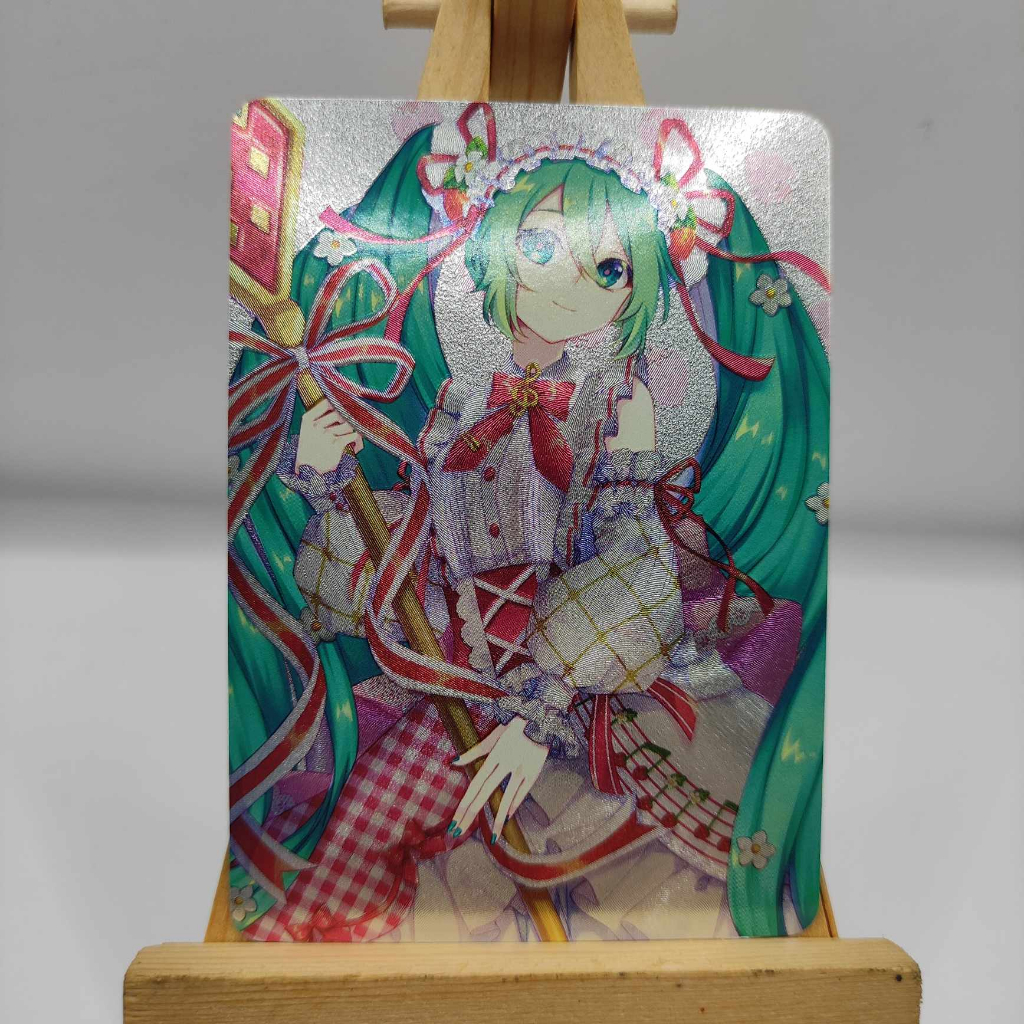 Thẻ Bo Góc Anime Hình Nhân Vật HATSUNE MIKU Chất Lượng Cao