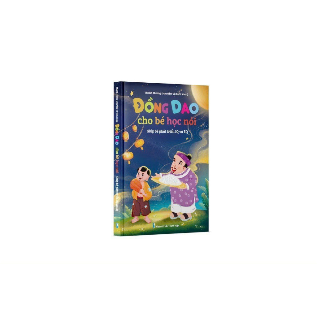 Sách bìa cứng Đồng dao cho bé học nói