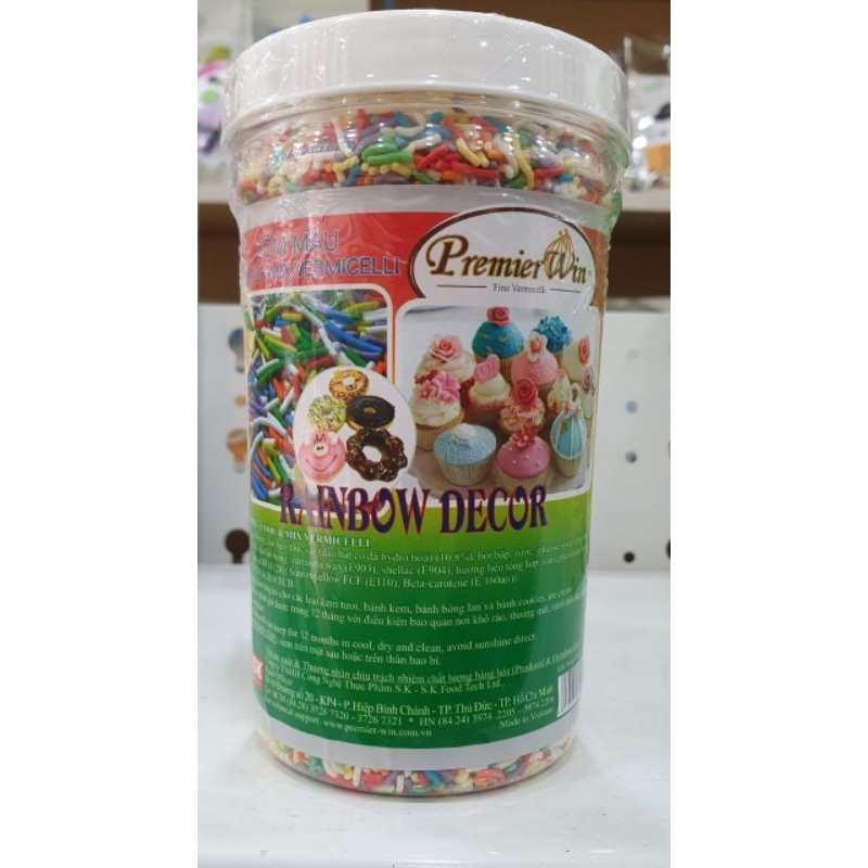 Cốm trang trí hộp 500gr