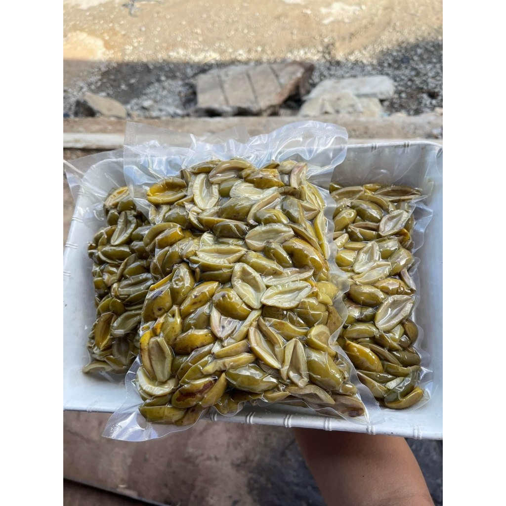 Trám xanh đặc sản núi rừng 2kg-3kg-5kg/trám đen om sẵn hút chân không