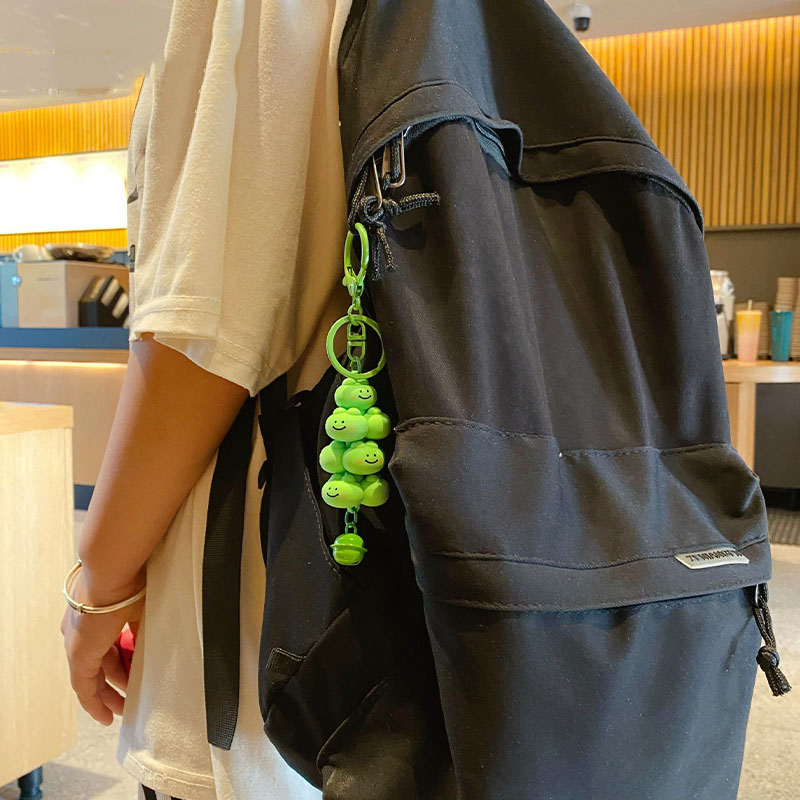 Móc khóa chùm chuông hình thú Ráp nhiều màu dễ thương, treo balo, túi xách, quà tặng sinh nhật bạn bè