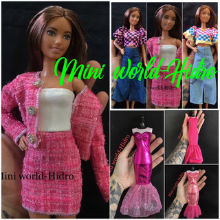 Váy búp bê Size barbie. Hàng may mới