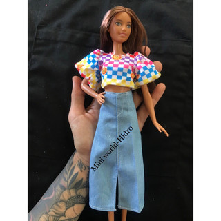 Váy búp bê Size barbie. Hàng may mới