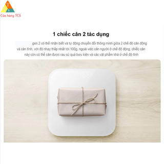 Cân điện tử XM Smart Scale Gen 2/ Cân điện tử sức khỏe Scale S200, theo dõi cân nặng, BMI