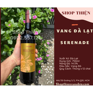 Vang Đà Lạt Đỏ SERENADE 14.5% 750ml