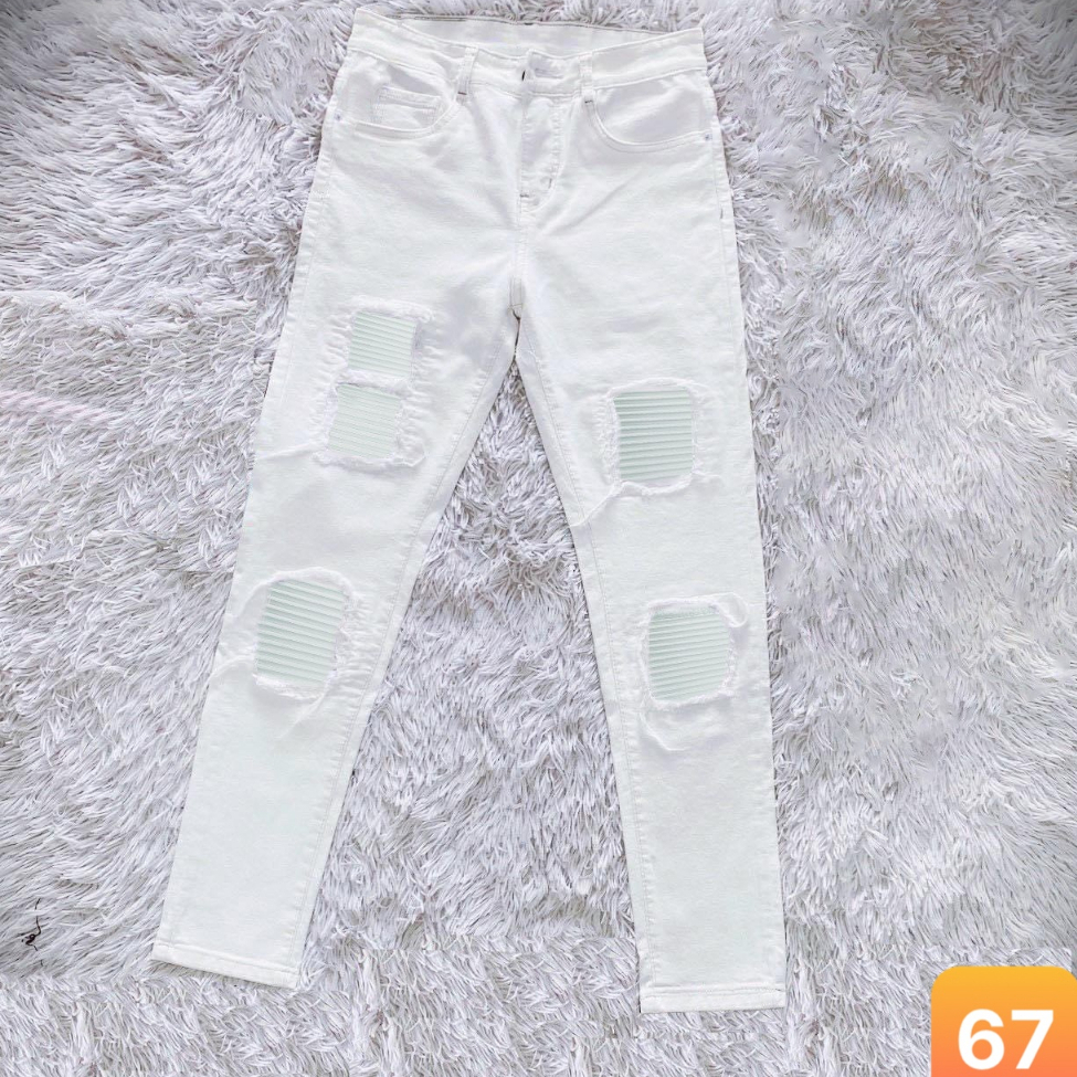 Quần jeans nam vá da boy phố rách gối màu xám đen chất liệu bò co dãn 4 chiều form dáng skinny đẹp lavado Q30 mẫu mới
