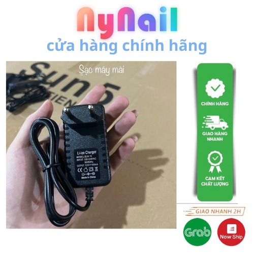 Cục Sạc Máy Mài Móng - Dùng Cho Máy EN101, US801, SG701,us803,us805,us801