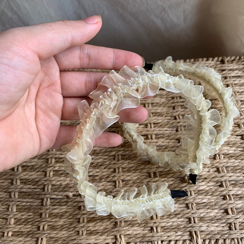 Bờm lưới nhún tiểu thư cho bé
