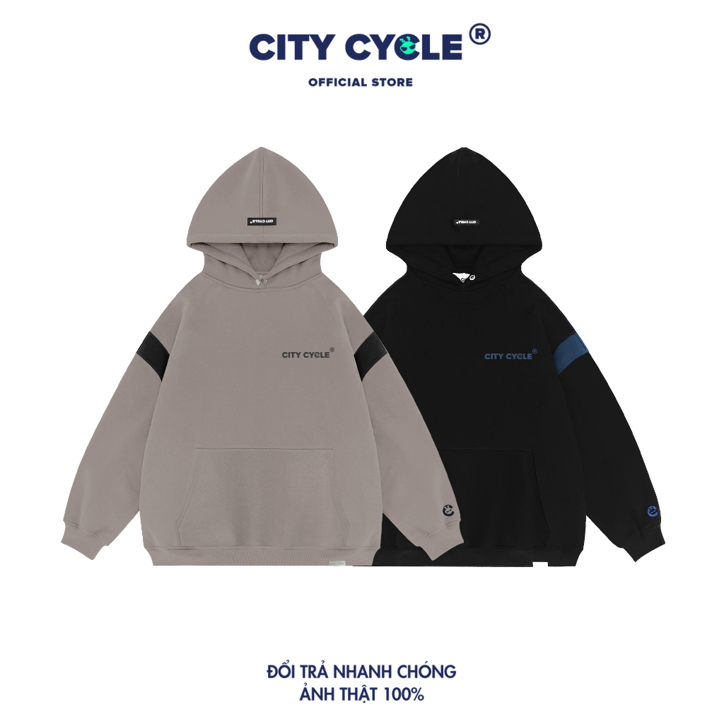 Áo Hoodie Local Brand Saturn City Cycle nỉ bông form rộng oversize unisex